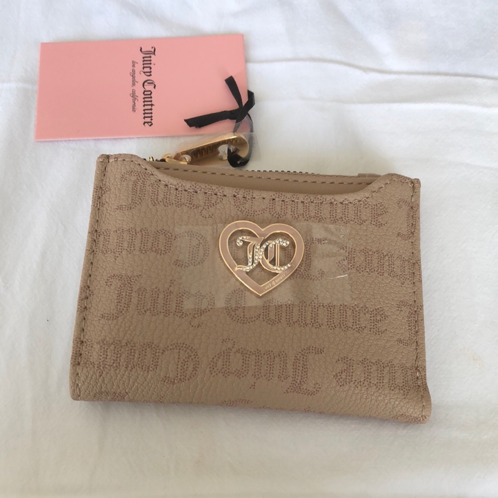 Juicy Couture Cafe Flawless Bifold Wallet With Pullout Card Case NWT